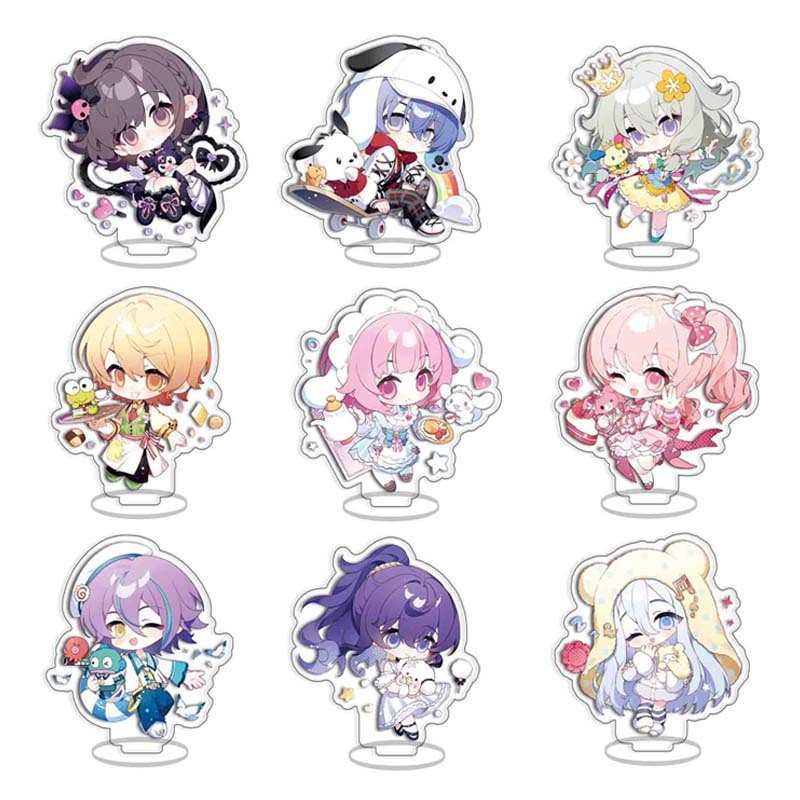 Resin Art Toys - 프로젝트 세카이 PJSK 스탠디 애니메이션 스탠드