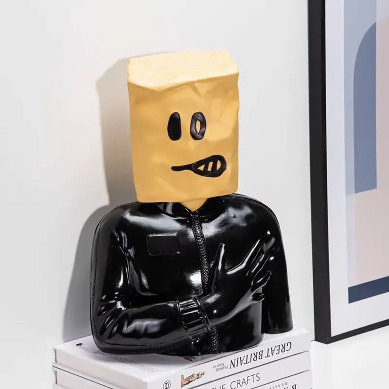 Resin Artist - 맞춤형 모던 크리에이티브 추상 얼굴 모양