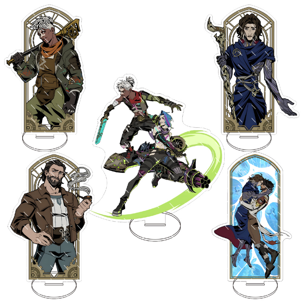 Resin Art Toys - Arcane: 리그 오브 레전드 아크릴 게임