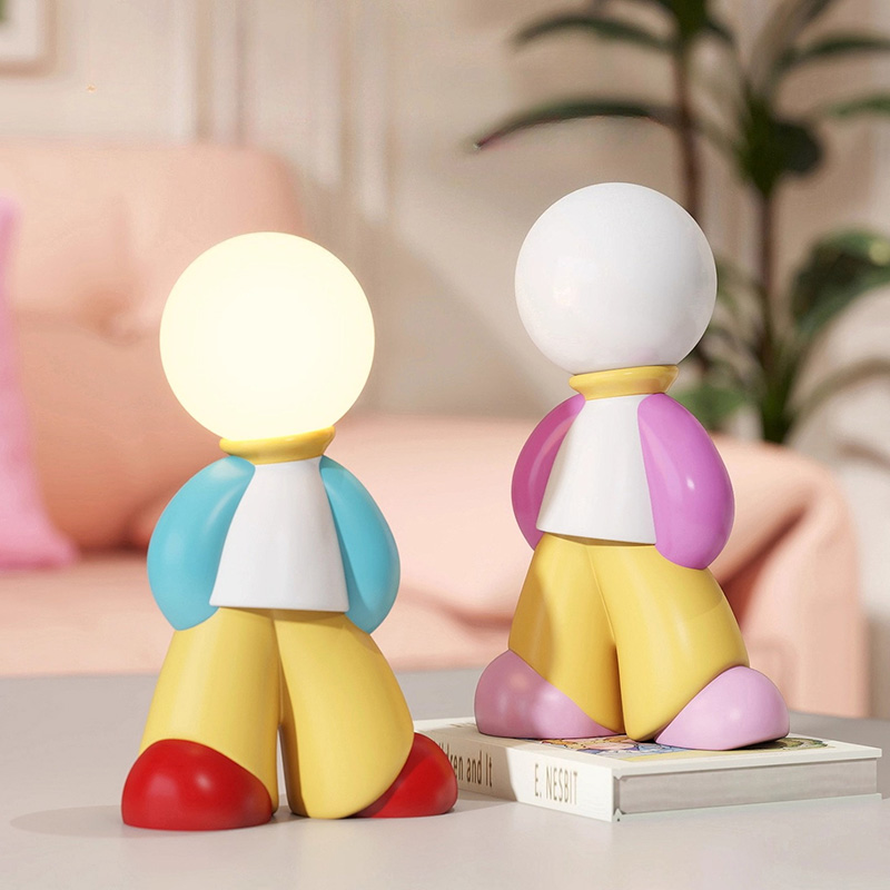 Resin Art Gift For Anniversary - 도파민 창의적인 캐릭터 조각 예술 장식품