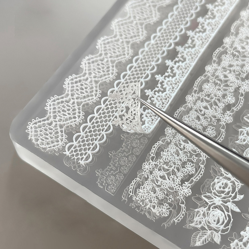1pc 레이스 3D 실리콘 네일 몰드 실리콘 장미꽃 조 - Resin Art Templates Free 리뷰 및 가격