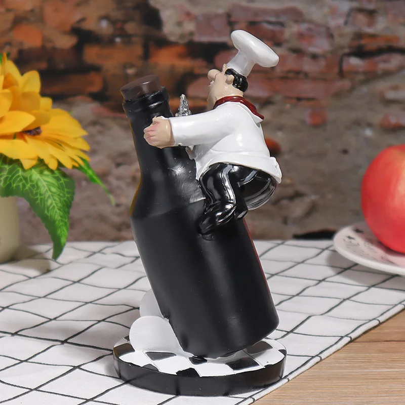 셰프 조각 시리즈 절묘한 수지 공예 홈 장식 예술 조각 - Resin Art Dining Table 리뷰 및 가격