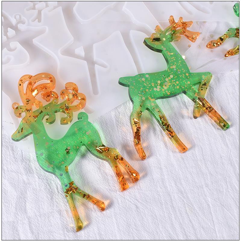키 체인 펜던트 매력에 대 한 크리스마스 엘크 에폭시  - Resin Art Tool Kit 리뷰 및 가격