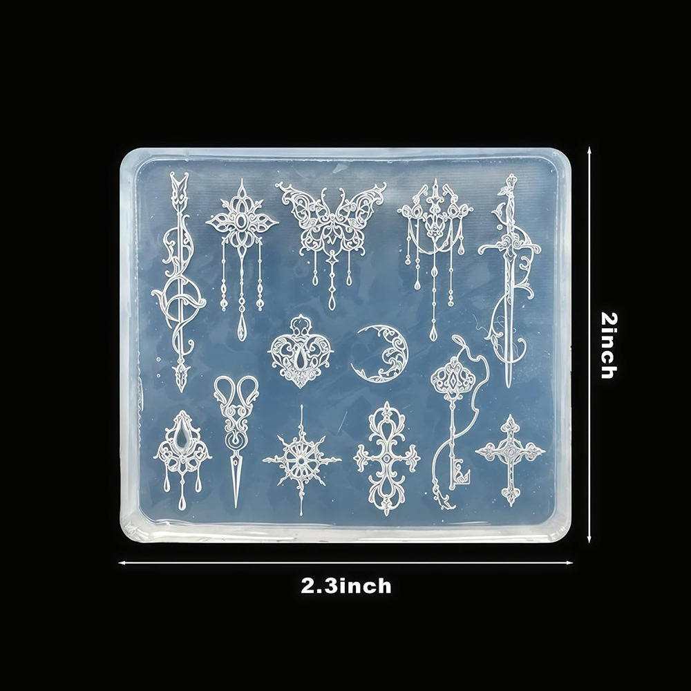 화살표 실리콘 몰드 달 모양 레진 검 몰드 3D 바로크 - Resin Art Templates Free 리뷰 및 가격