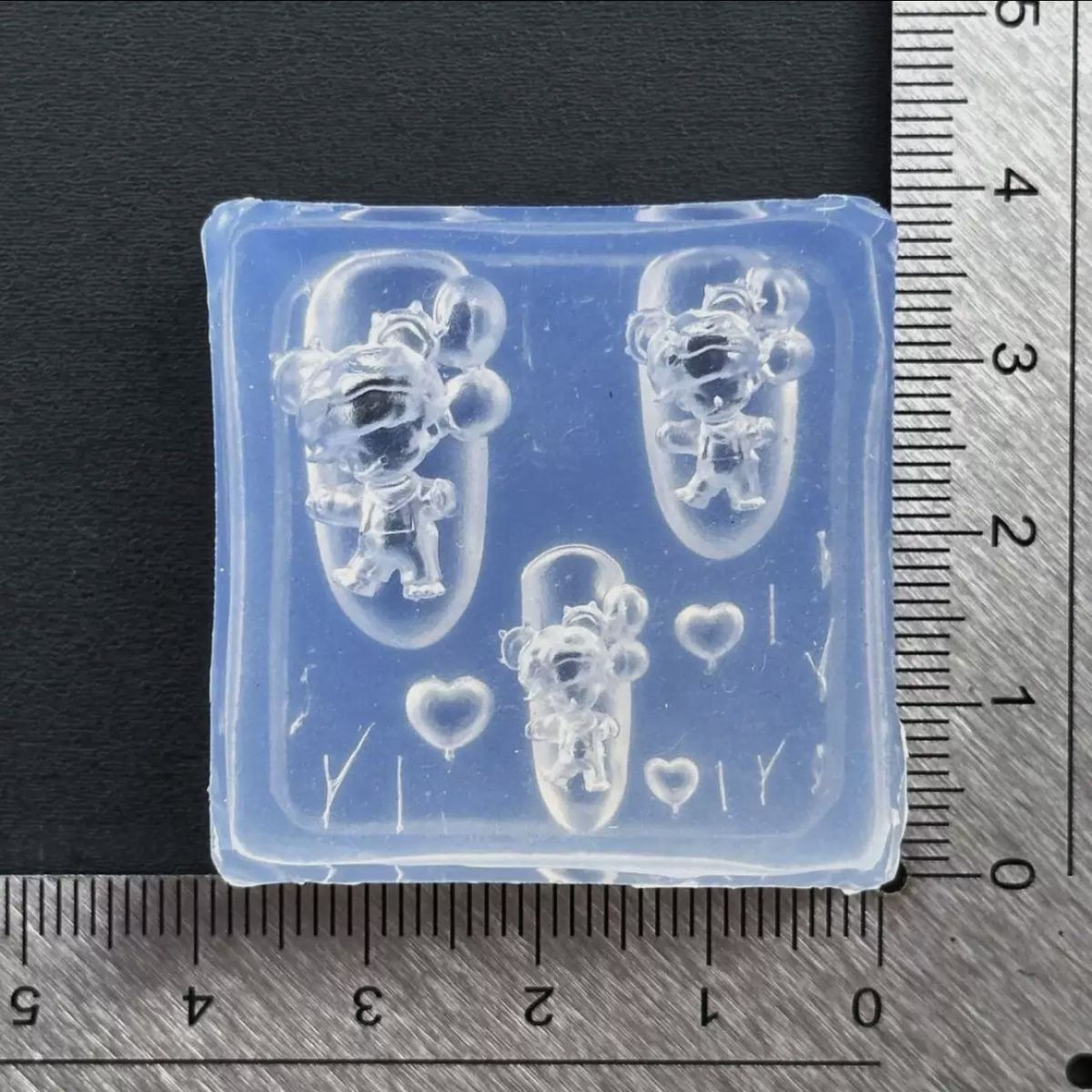 3D 네일 템플릿 사랑스러운 만화 네일 아트 몰드 실리 - Resin Art Templates Free 리뷰 및 가격