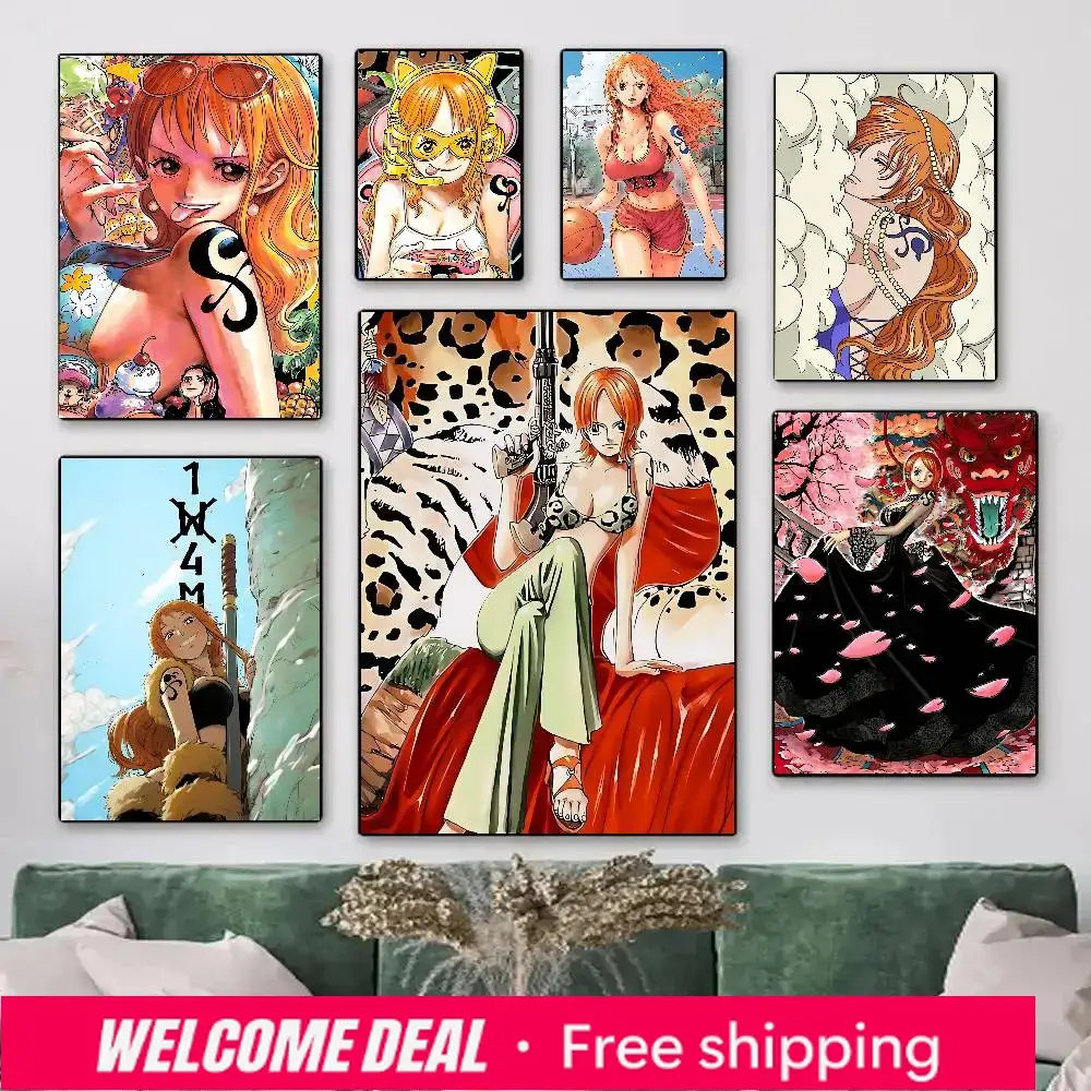 2026 1pc 애니메이션 캐릭터 나미 만화 원피스 포 - Resin Art Wall Decor 리뷰 및 가격