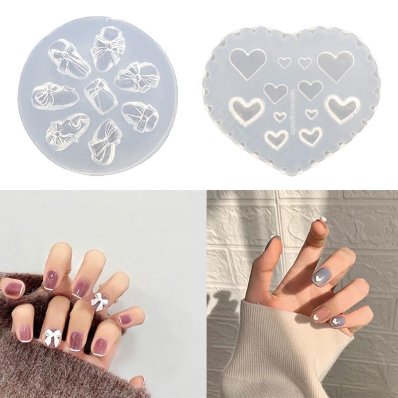 실리콘 손톱 조각 주조 금형 매니큐어 도구 3D 미니어 - Resin Art Templates Free 리뷰 및 가격
