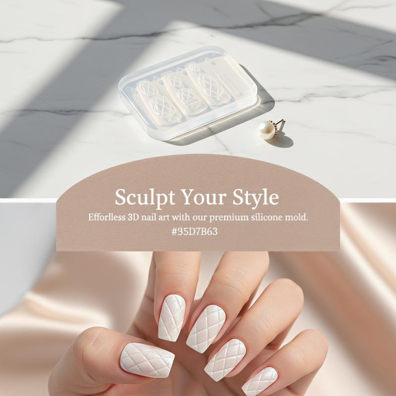실리콘 네일 몰드 플레이드 보우 플라워 재사용 가능 템 - Resin Art Templates Free 리뷰 및 가격
