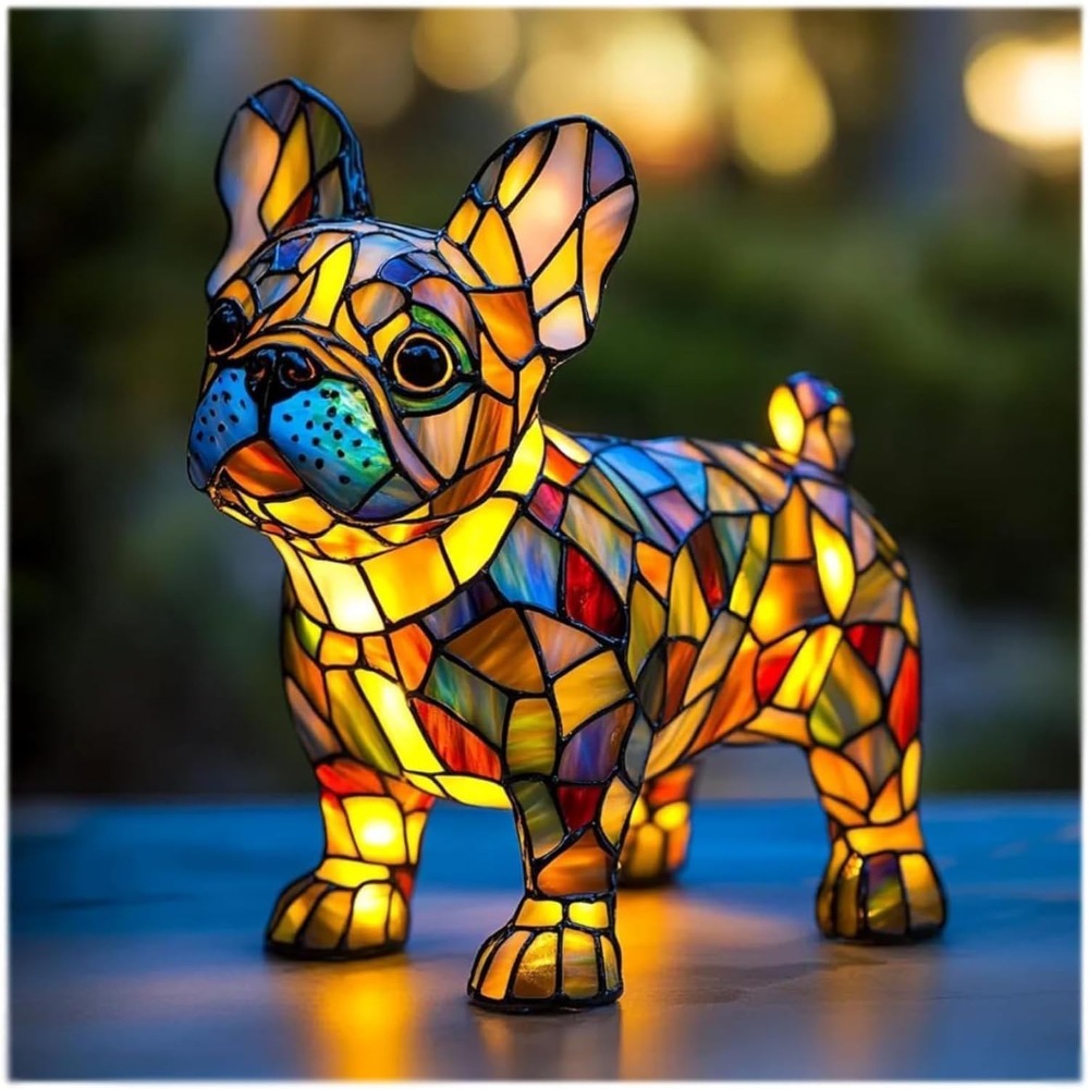 새로운 강아지 시리즈 레진 피규어 LED 무드등 예술적 - Resin Artist 리뷰 및 가격