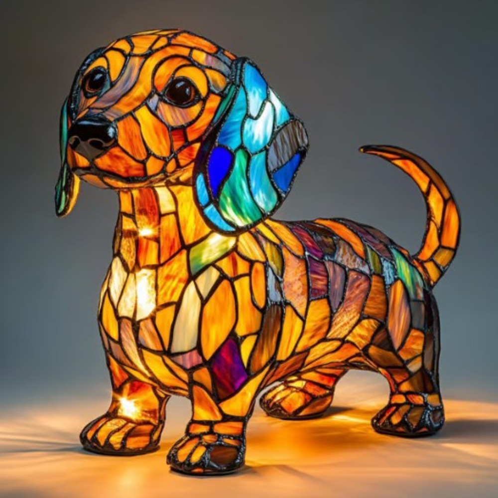 새로운 강아지 시리즈 레진 피규어 LED 무드등 예술적 - Resin Artist 리뷰 및 가격