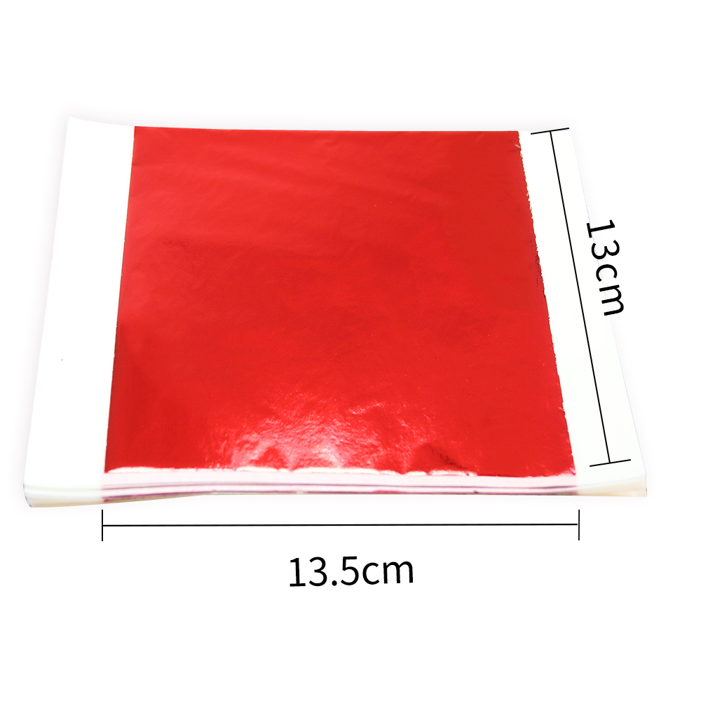 100개입 모조 금박지 14cm 레드 백 시트, 레진  - Resin Art For Wedding Gift 리뷰 및 가격