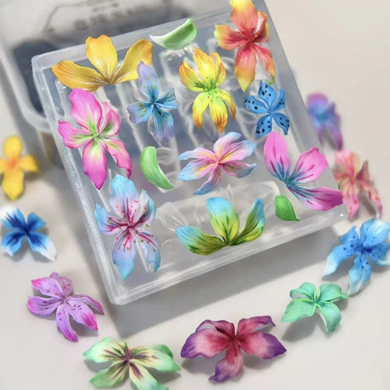 Z. 3D 꽃 네일 몰드 DIY 실리콘 네일 도구 하와 - Resin Art Templates Free 리뷰 및 가격