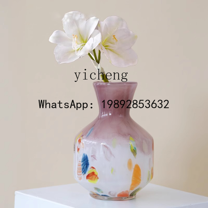 FY 꽃병 유리 장식품 거실 꽃꽂이 중세풍 식탁 예술  - Resin Art Dining Table 리뷰 및 가격