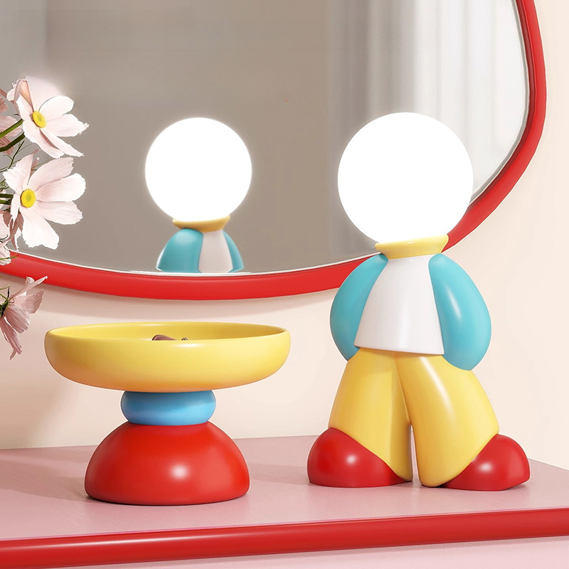 도파민 창의적인 캐릭터 조각 예술 장식품 홈 데코 침실 - Resin Art Gift For Anniversary 리뷰 및 가격