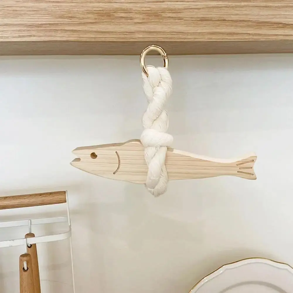 물고기 모양 장식품 나무 물고기 자동차 장식품 벨이 달 - Resin Art With Wood 리뷰 및 가격