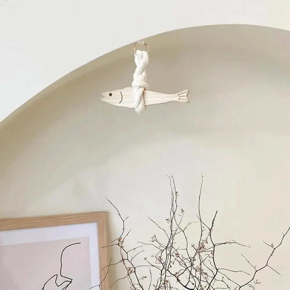 물고기 모양 장식품 나무 물고기 자동차 장식품 벨이 달 - Resin Art With Wood 리뷰 및 가격