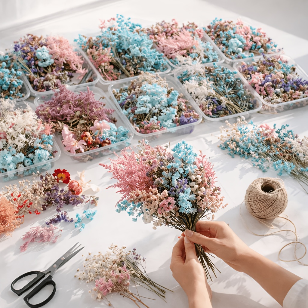 10개입 믹스 드라이플라워 부케 세트 - DIY 레진  - Resin Art For Wedding Gift 리뷰 및 가격