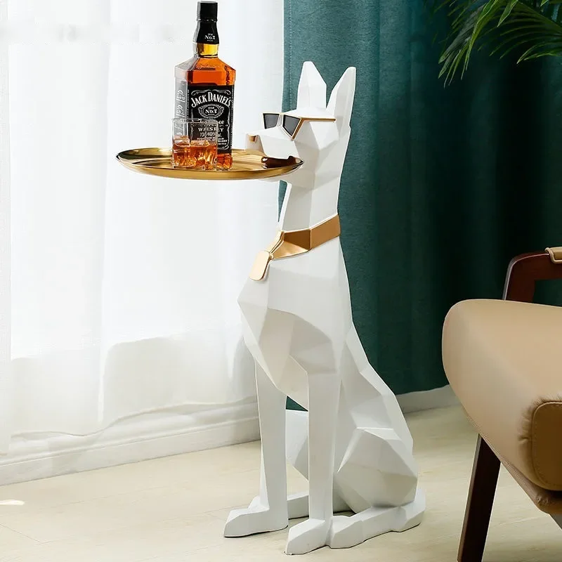 블랙 라운드 사이드 테이블, 북유럽 스타일 커피 테이블 - Resin Art Dining Table 리뷰 및 가격
