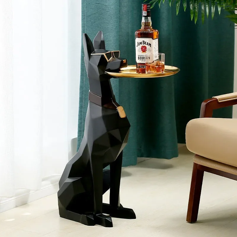 블랙 라운드 사이드 테이블, 북유럽 스타일 커피 테이블 - Resin Art Dining Table 리뷰 및 가격