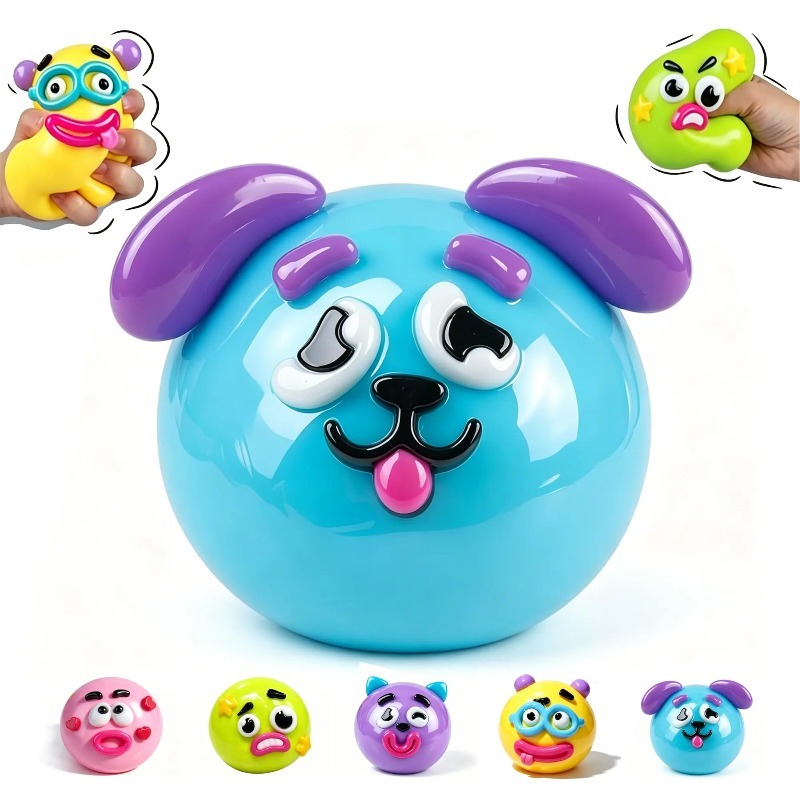 2026년 신상 귀여운 강아지 얼굴 교체 가능 슬로우  - Resin Art Toys 리뷰 및 가격