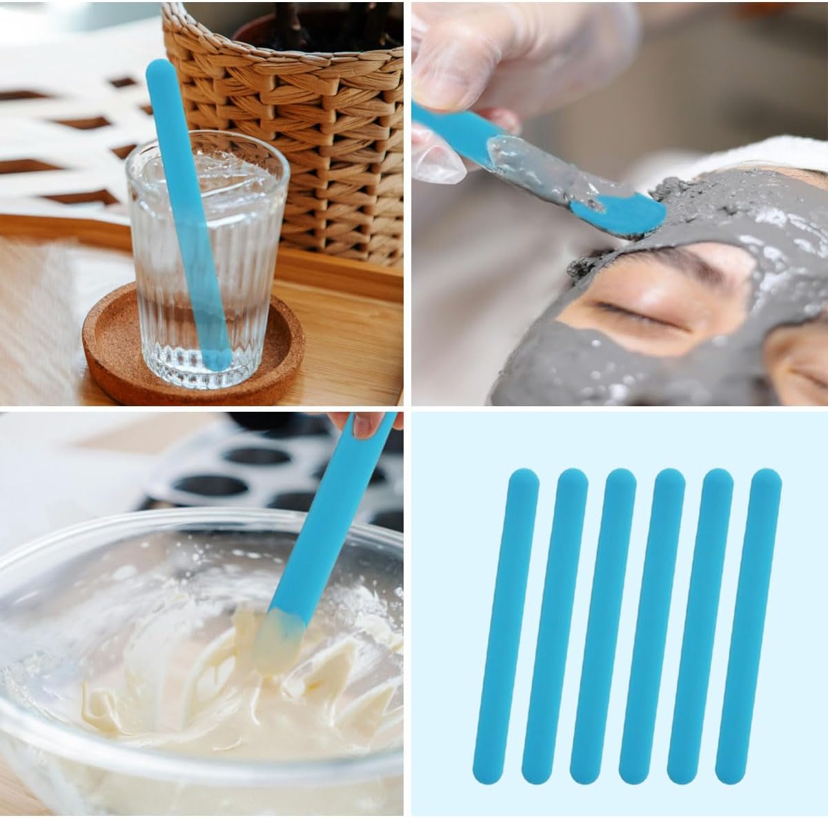 4개입 실리콘 젓는 막대, 레진, 에폭시, 액체, 페인 - Resin Art Tool Kit 리뷰 및 가격