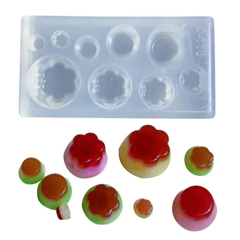 귀여운 푸딩 모양의 실리콘 몰드, 수제 에폭시 송진 쥬 - Resin Art Tool Kit 리뷰 및 가격