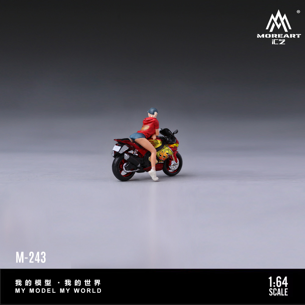 모어아트 1:64 레진 모델 오토바이 라이트닝 레드 트 - Resin Art Toys 리뷰 및 가격