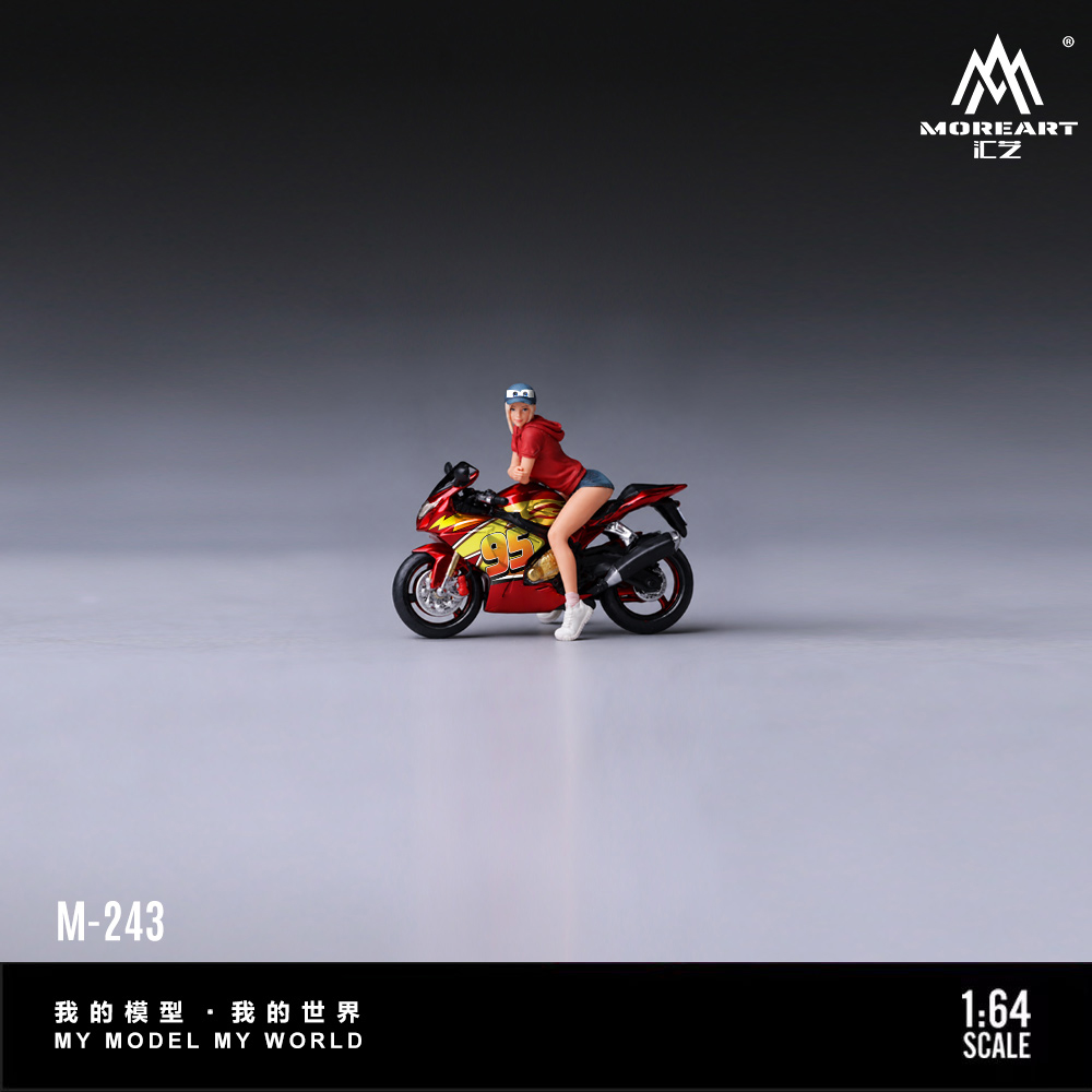 모어아트 1:64 레진 모델 오토바이 라이트닝 레드 트 - Resin Art Toys 리뷰 및 가격