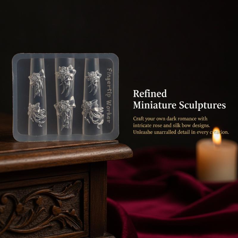 3D 실리콘 꽃 네일 몰드 백합 히비스커스 플로럴 네일 - Resin Art Templates Free 리뷰 및 가격