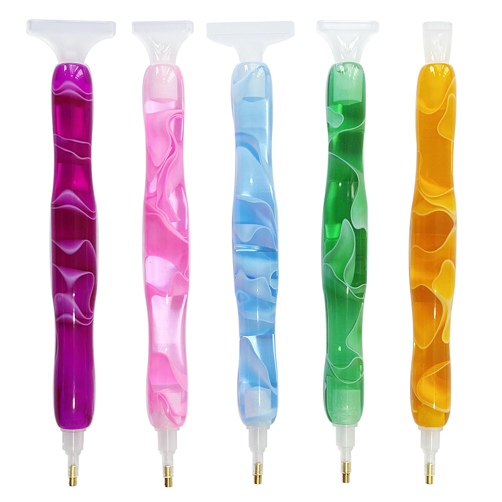 컬러 레진 다이아몬드 페인팅 펜 (5개 교체 팁 포함) - Resin Art Tool Kit 리뷰 및 가격