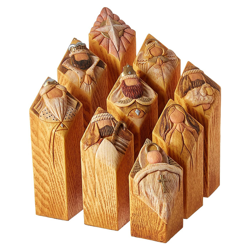 천국 출생 나무 기둥 동상 수지 공예 동상 데스크탑 장 - Resin Art With Wood 리뷰 및 가격